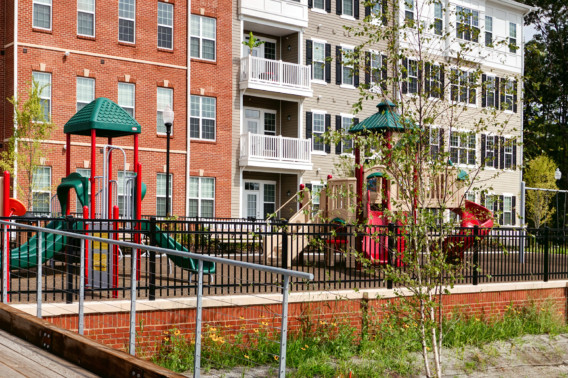 Playground at Creekstone Village apartments in Pasadena, MD